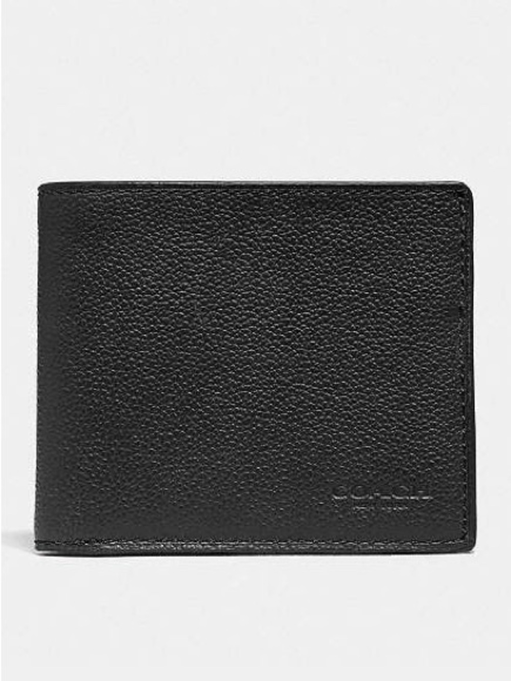 Coach Black Men’s Billfold Wallet NWOT
